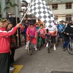 Ponpes Wali Barokah Kediri Gowes Senang Gembira, Peringati Hari Pahlawan