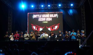 Ribuan Orang Meriahkan Aksi Battle Sound Horeg di Kediri 2024