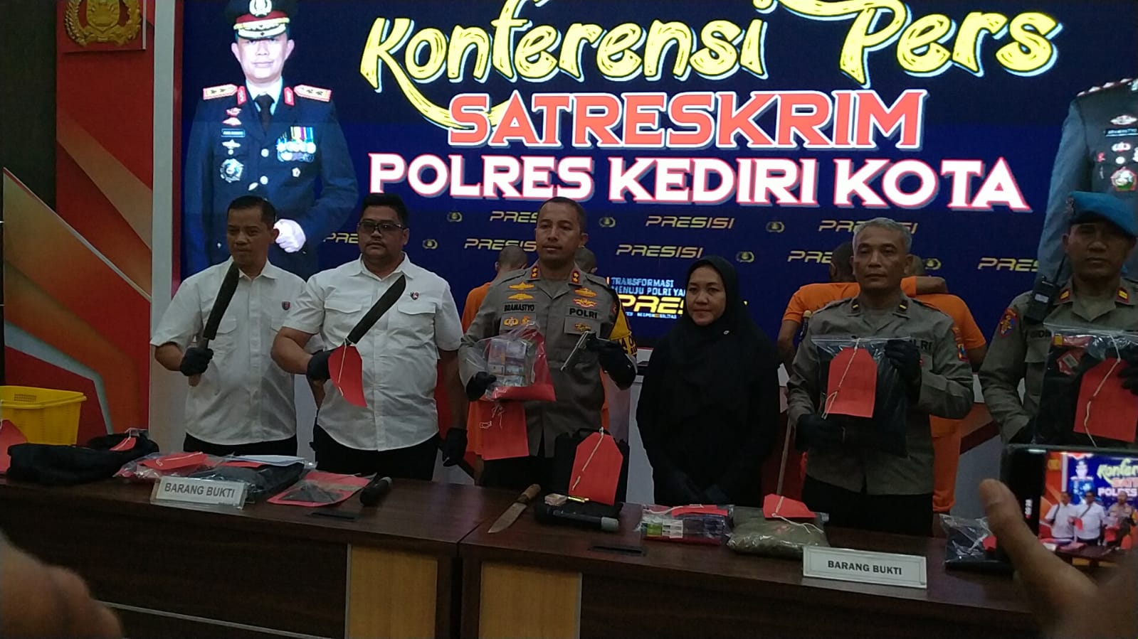 Kawanan Perampok Spesialis Minimarket di Kediri dan Jombang Dibekuk