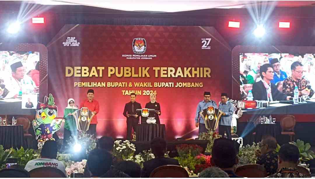 Debat Publik Terakhir Pilkada 2024 Berjalan Sukses, KPU Jombang Sampaikan Terima Kasih