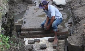 Saluran Kuno Petirtaan Sumberbeji Jombang Terungkap, Lihat Penampakannya