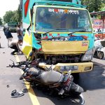 Kecelakaan Maut Motor vs Truk di Panglima Sudirman Jombang, Satu Orang Tewas