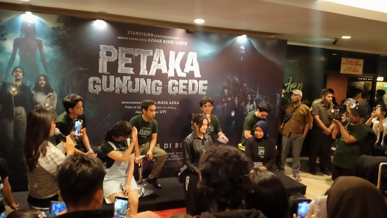 Film Petaka Gunung Gede Sedot Perhatian Warga Kediri, Begini Ceritanya