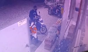 Hati-hati, Maling Gagal Mencuri Motor Pegawai Minimarket di Jombang Masih Berkeliaran