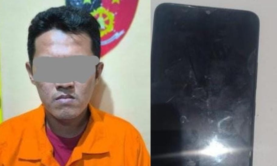 Mencopet Ponsel Pengunjung Pesta Tumpeng HUT Nganjuk, Pemuda Asal Jombang Diciduk
