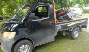Mengerikan! Bocah 9 Tahun Tewas Tertabrak Holo Besi Dimuat Pikap di Jombang