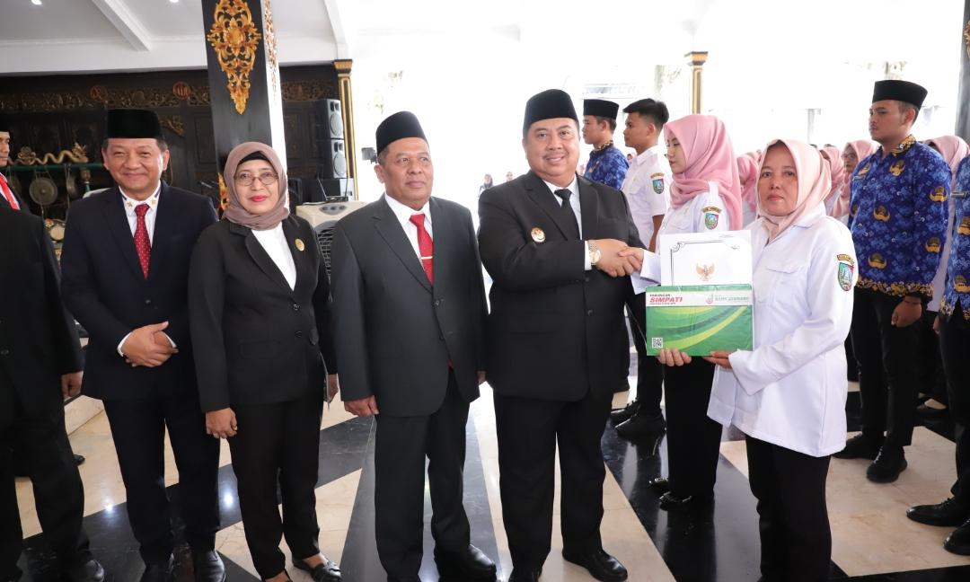 431 CASN Jombang Terima SK, Bupati Ingatkan Moralitas dan Kinerja