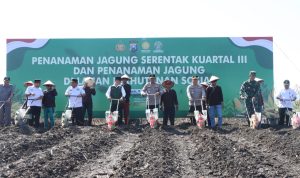 Polda Jatim Tanam Jagung di Nganjuk, Dukung Target Nasional 10 Juta Ton