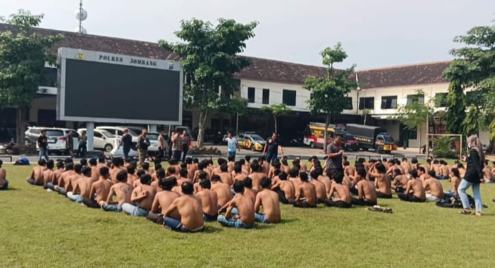 Pesta di Villa Jombang, 183 Remaja Anggota Bajingan Tanpa Dosa Ditangkap Polisi