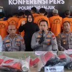 Sebulan, Polres Nganjuk Ungkap 35 Kasus Kriminal dan Narkoba
