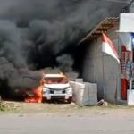 Mobil Meledak dan Terbakar di Jombang, Pemilik Luka Bakar 45 Persen