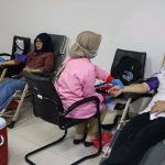 Peduli Sesama, 50 Orang Donor darah di RSD Kertosono Nganjuk