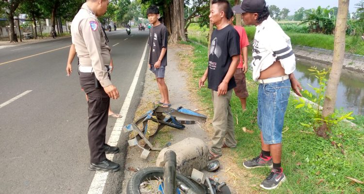 Pengendara Motor Tewas Jadi Korban Tabrak Lari Truk di Jombang