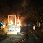 Truk Genset Terbakar Hebat di Jombang, Ini Dugaan Penyebabnya