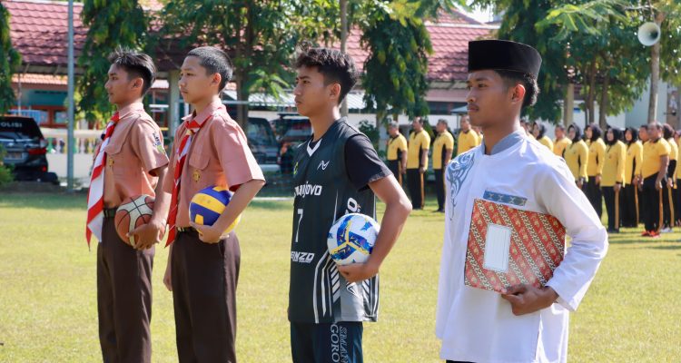 Lomba Kamtibmas Piala Kapolres Jombang Sudah Dimulai, Pelajar Harus Sportif