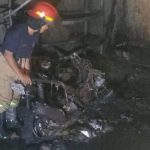Kebakaran di Jombang, Gudang dan Motor Hangus Jadi Arang