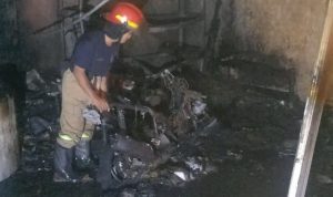 Kebakaran di Jombang, Gudang dan Motor Hangus Jadi Arang