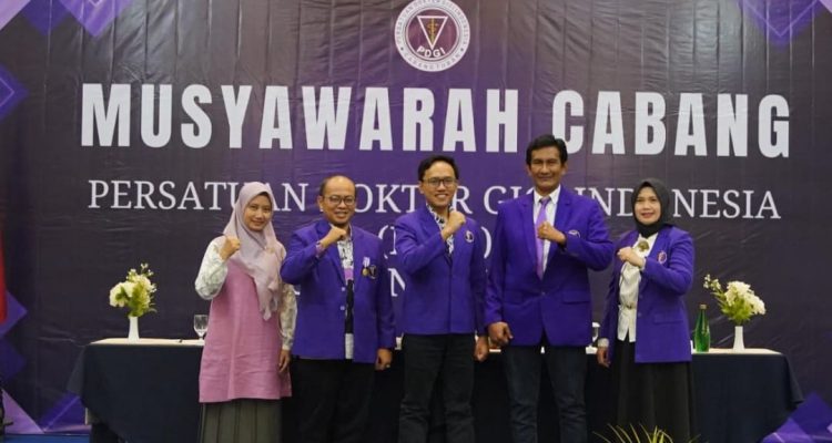 Muscab VII, Ahmad Riza Faruqi Dikukuhkan Lagi Jadi Ketua PDGI Tuban 2025-2030