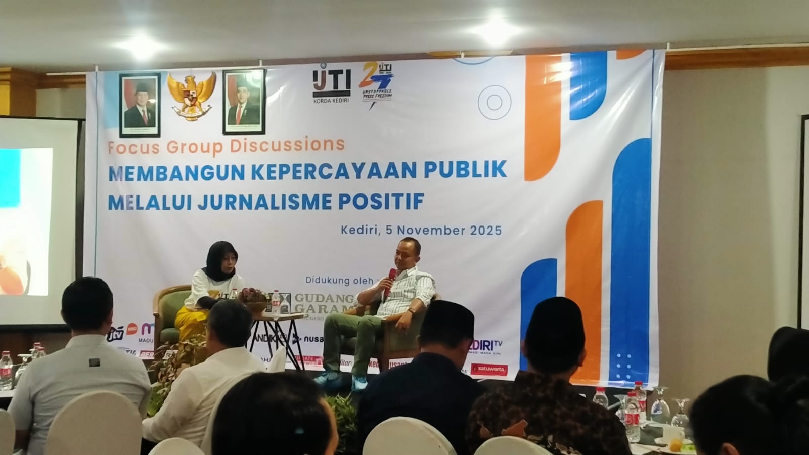 Bangun Kepercayaan Publik, IJTI Kediri Gelar FGD Jurnalisme Positif