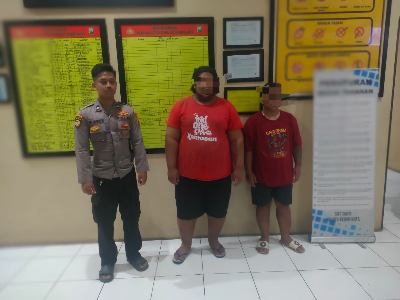 Dua Pemuda Kediri Keroyok Pemain Jaranan, Ditangkap saat Tidur di Rumah