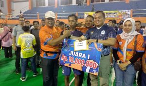 Tampil Gemilang, Tim Ngoro Juara Voli Antar Kecamatan di Jombang