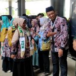 Puluhan Jemaah Umrah Berangkat Ke Tanah Suci dari Bandara Dhoho Kediri