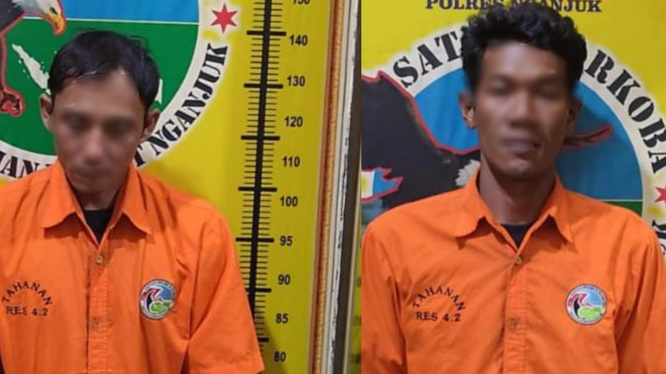 Ditangkap! Dua Pemuda Nganjuk Transaksi Ribuan Pil Koplo di Pinggir Jalan Kemlokolegi