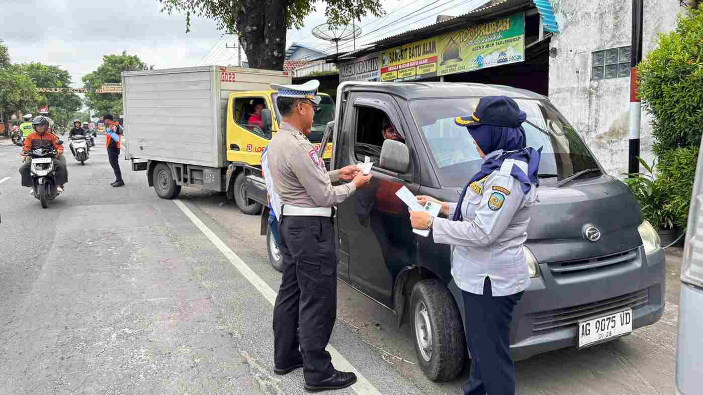 Operasi Gabungan di Nganjuk, Perketat Inspeksi Keselamatan Angkutan Jalan