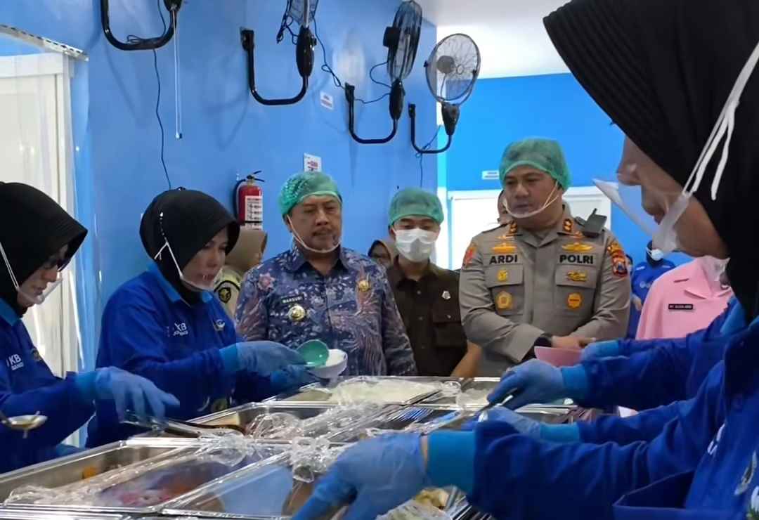 Tiga Dapur SPPG Polri di Jombang Resmi Beroperasi
