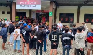 Konvoi Ugal-ugalan Nyaris Bentrok Dengan Warga di Jombang, 43 Remaja Ditangkap