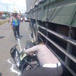 terlindas truk Tim TAA Terjun Selidiki Penyebab Kecelakan di Jombang Menewaskan Bapak dan Anak Tewas