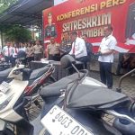 Polisi Sita 34 Motor dari 17 Maling di Jombang