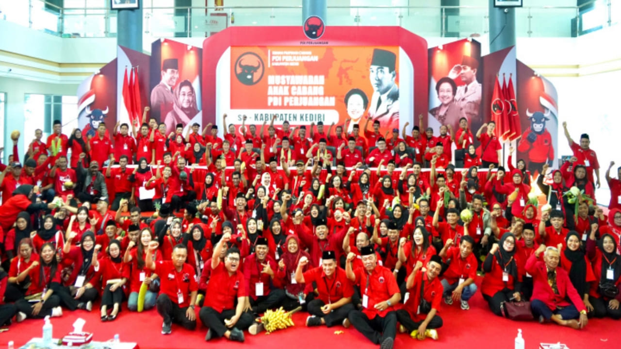 Regenerasi! 20 Persen Gen Z di Kepengurusan Baru PDI Perjuangan Kediri
