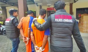 Mayat Pria Tanpa Busana di Sungai Jombang Terungkap, Dua Pelaku Asal Kediri Ditangkap