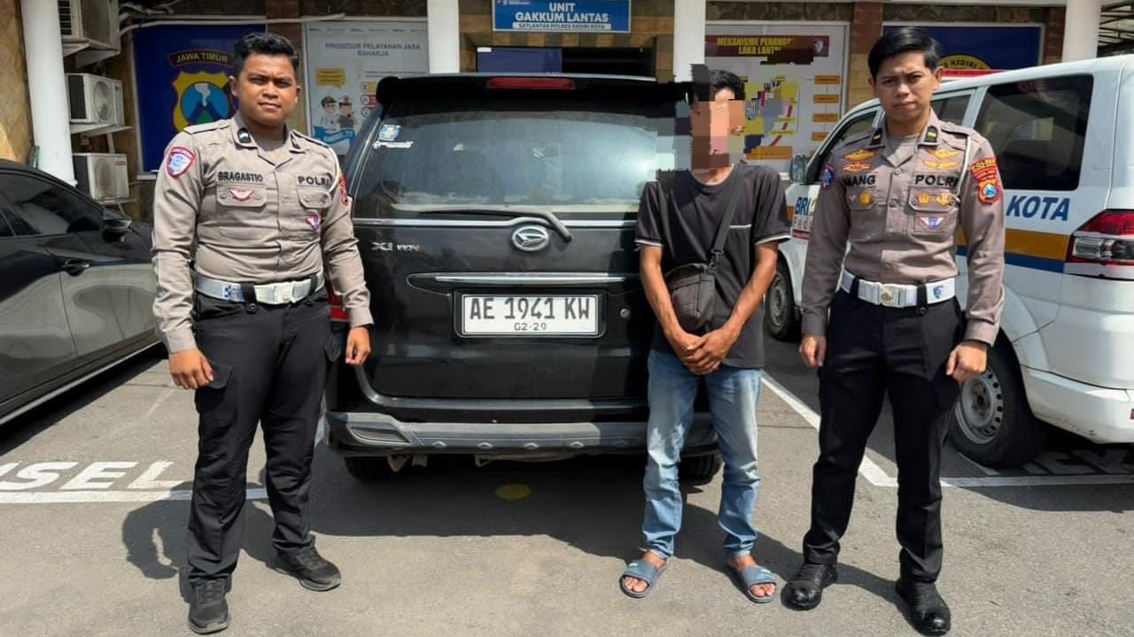 Sopir Minibus Penabrak Pemotor di Kediri Ditangkap di Ngawi, Terkuak Berkat CCTV
