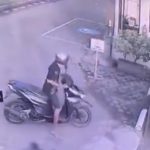 Motor Satpam Raib Diparkir di Pos Jaga Kantor BBPPTP Jombang, Pelaku Terekam CCTV