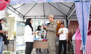 Puluhan Pemohon Paspor Terlayani di CFD Jalan Dhoho Kediri