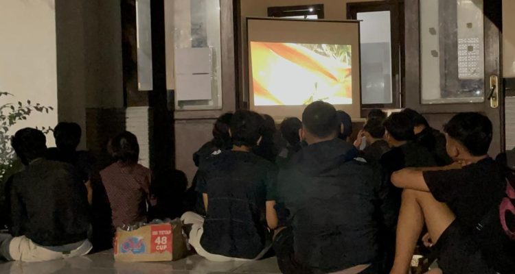 Nobar Film Pesta Babi di Balai Wartawan Tuban, Inisiator: Suara Lirih Masyarakat Papua