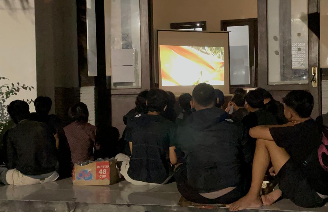 Nobar Film Pesta Babi di Balai Wartawan Tuban, Inisiator: Suara Lirih Masyarakat Papua