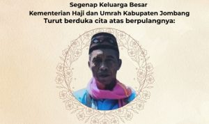 Kabar Duka, 1 Jemaah Haji Asal Jombang Wafat di Tanah Suci Makkah, Ini Namanya