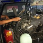 Kecelakaan beruntun di Jombang Tabrakan Beruntun di Jombang, Kijang Tabrak Motor Belok Kanan Lalu Dihantam Innova
