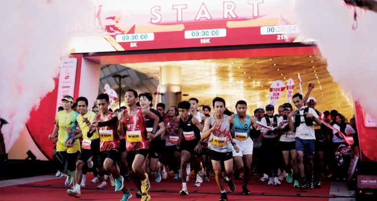 Bandara Dhoho Jadi Venue Kediri Half Marathon, 5.000 Pelari Ramaikan Ajang Lari Terbesar