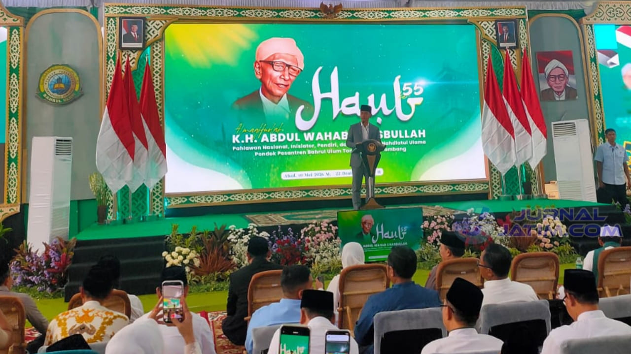 Wapres Gibran Hadiri Haul ke 55 Kiai Wahab di Jombang, Indonesia Butuh Santri Berakhlak!