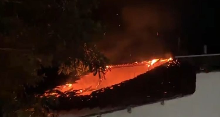 Korsleting Listrik, Gudang Tembakau di Ringinrejo Kediri Hangus Dilalap Api