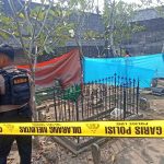Bongkar makam Pajaran Polisi Bongkar Makam Wanita Korban Penganiayaan Kakak Kandung di Kos Jombang