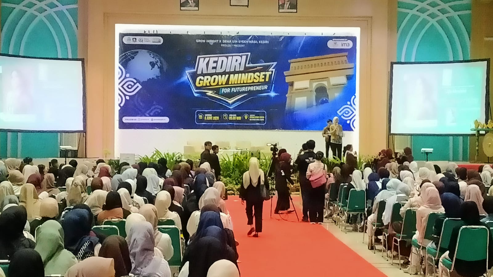 Kediri Grow Mindset for Futurepreneur 2026 Sukses Digelar, Diikuti 1.500 Mahasiswa