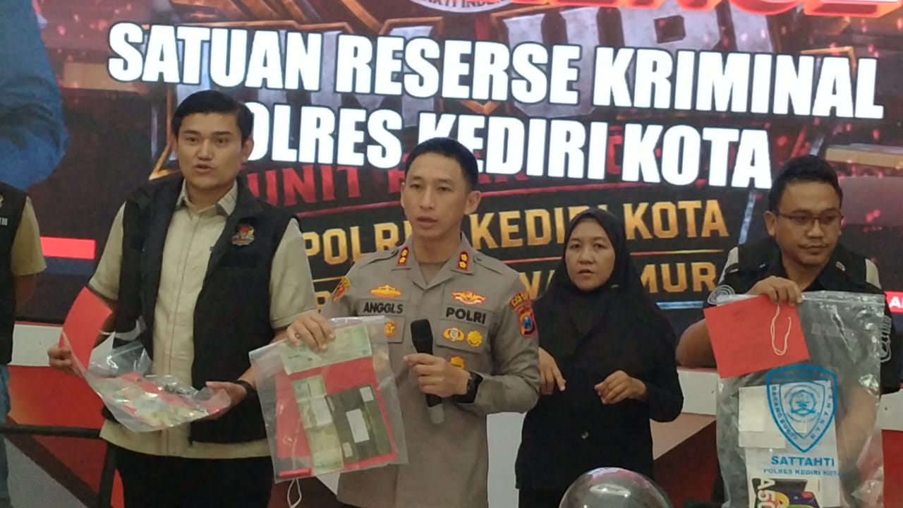 Pencuri Pecah Kaca Mobil di 13 Lokasi Kediri, Nganjuk Dan Tulungagung Ditangkap