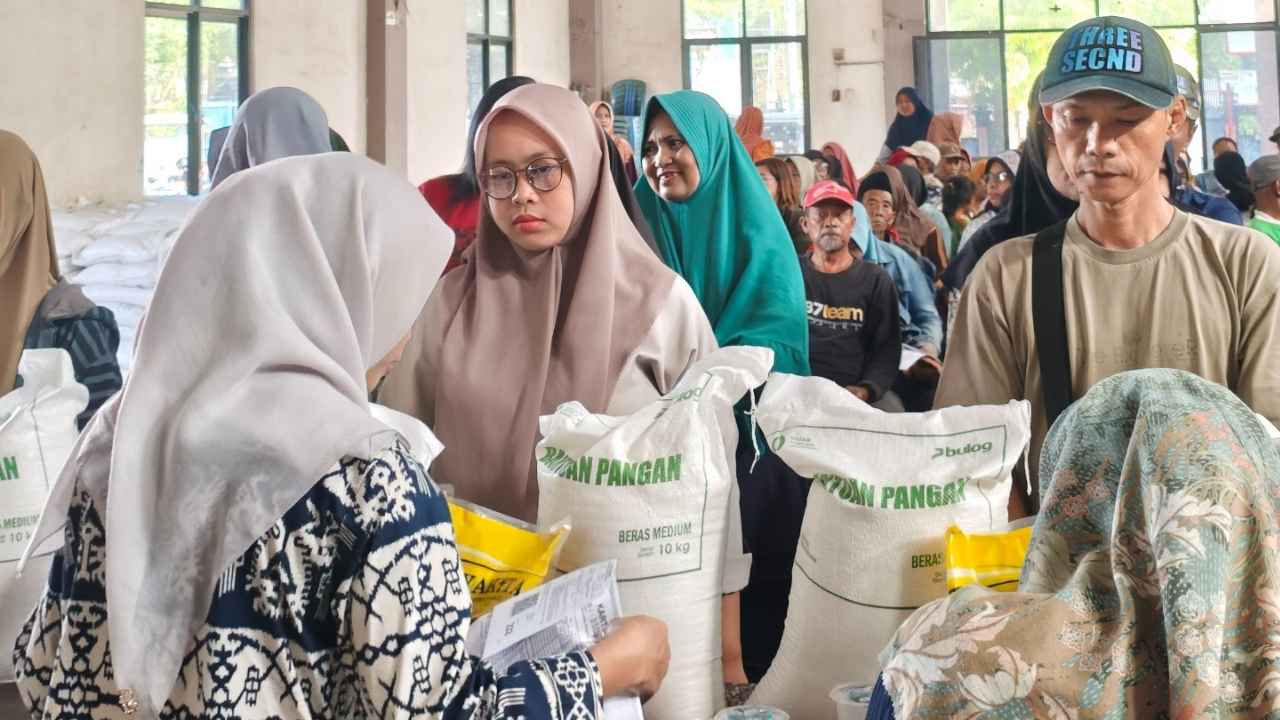 93 Persen Bantuan Pangan Tersalurkan di Kediri, Ini Rincian Datanya