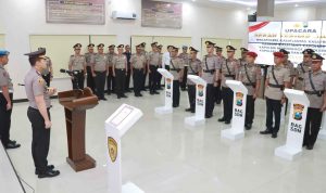 Sertijab Nganjuk Polres Nganjuk Rotasi dan Sejumlah Mutasi Pejabat