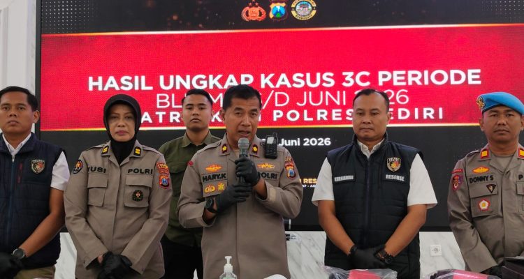 IMG-20260701-WA0004 5 Kasus Pencurian di Kediri Terungkap, Begini Modus Para Pelaku